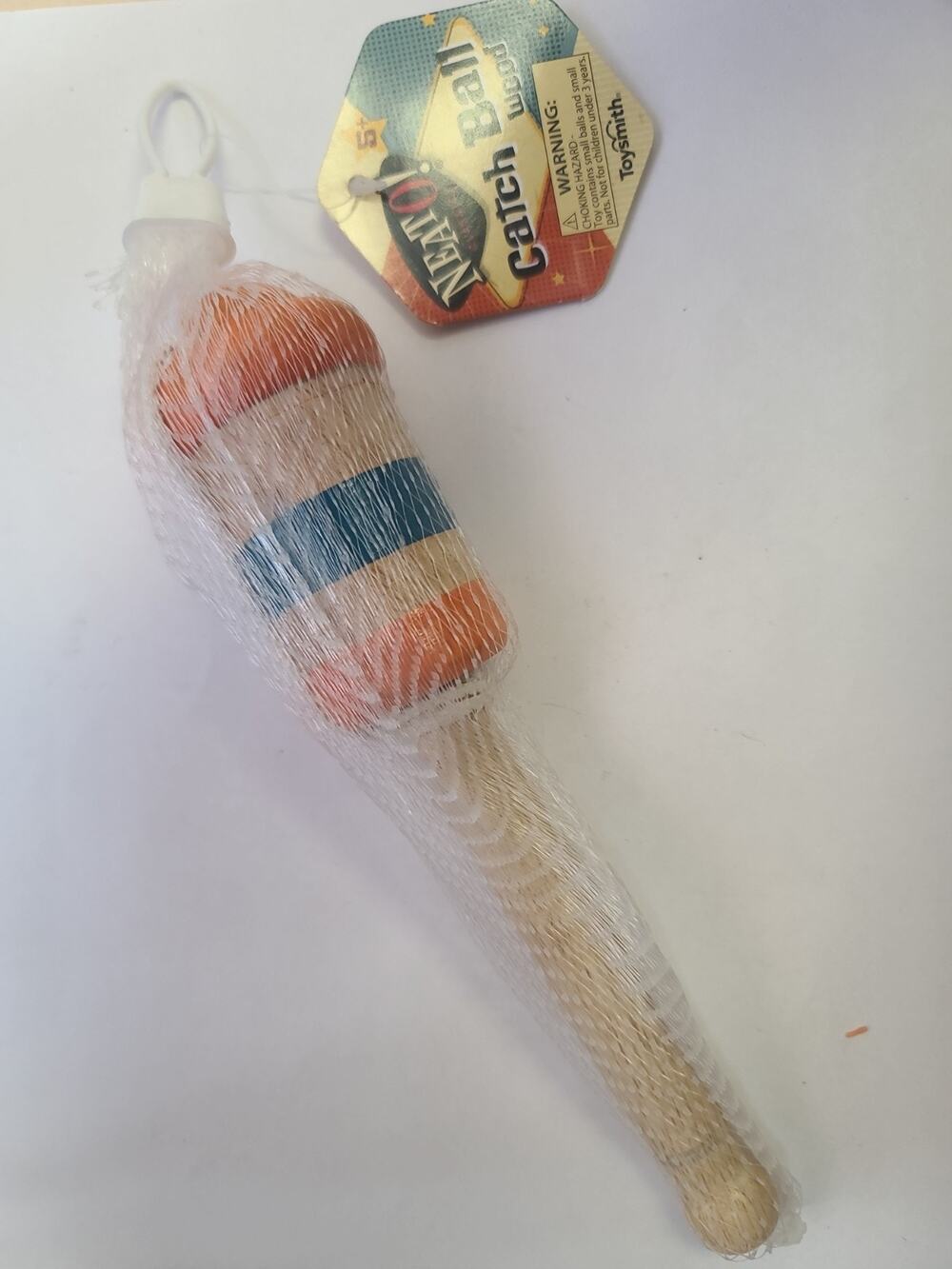 Neato! Wooden Catch Ball, Retro Toys From Toysmith
